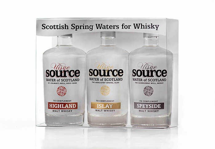 whisky water gift pack